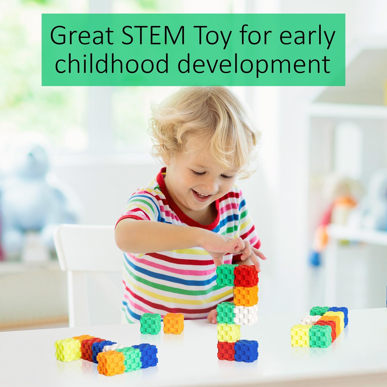 Mindoys Building Blocks for Kids 48 PCS